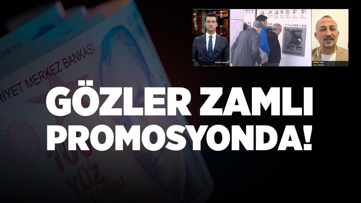 Maaş artışı sonrası merak ediliyor! Emeklinin gözü zamlı promosyonda